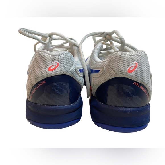 Asics Gel Resolution 8 / Tennis shoes / Grade school Size 1.5 - Picture 4 of 8